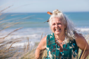 photoshoot for NZFW 2023 at beach